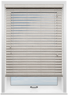 Ecowood, Washed White Satin - Venetian Blind